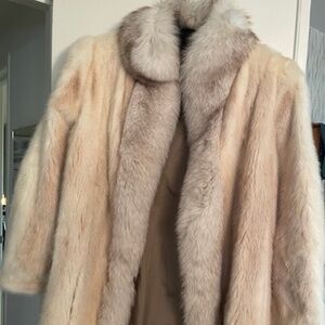 Real Fox Jacket  Size M- M Large